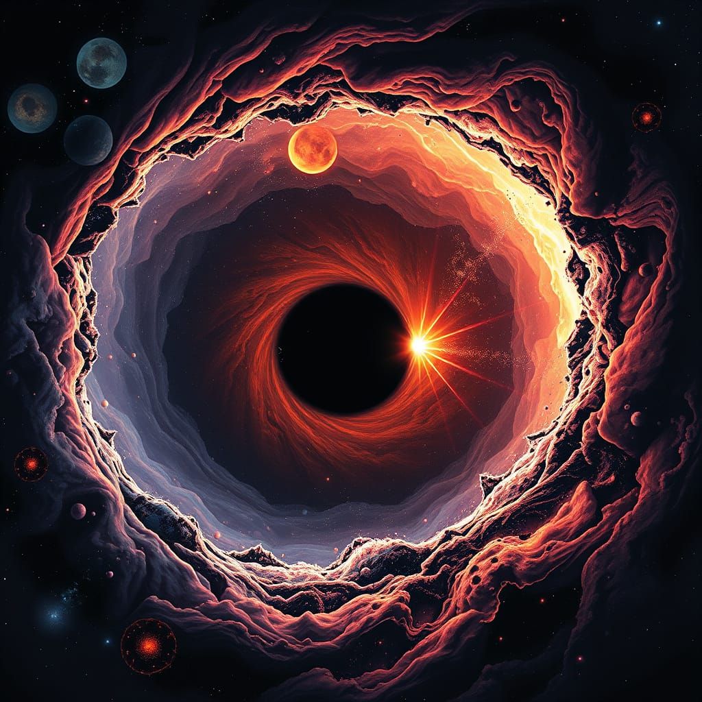 Cosmic Horror Black Hole of Chaos