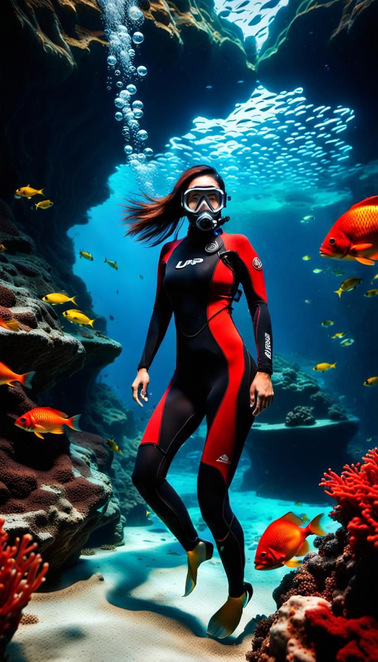 Never Dive Alone (Enhanced details)