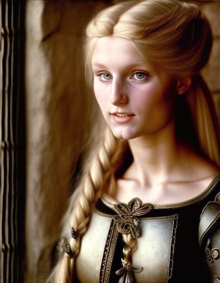 Beautiful Medieval Blonde