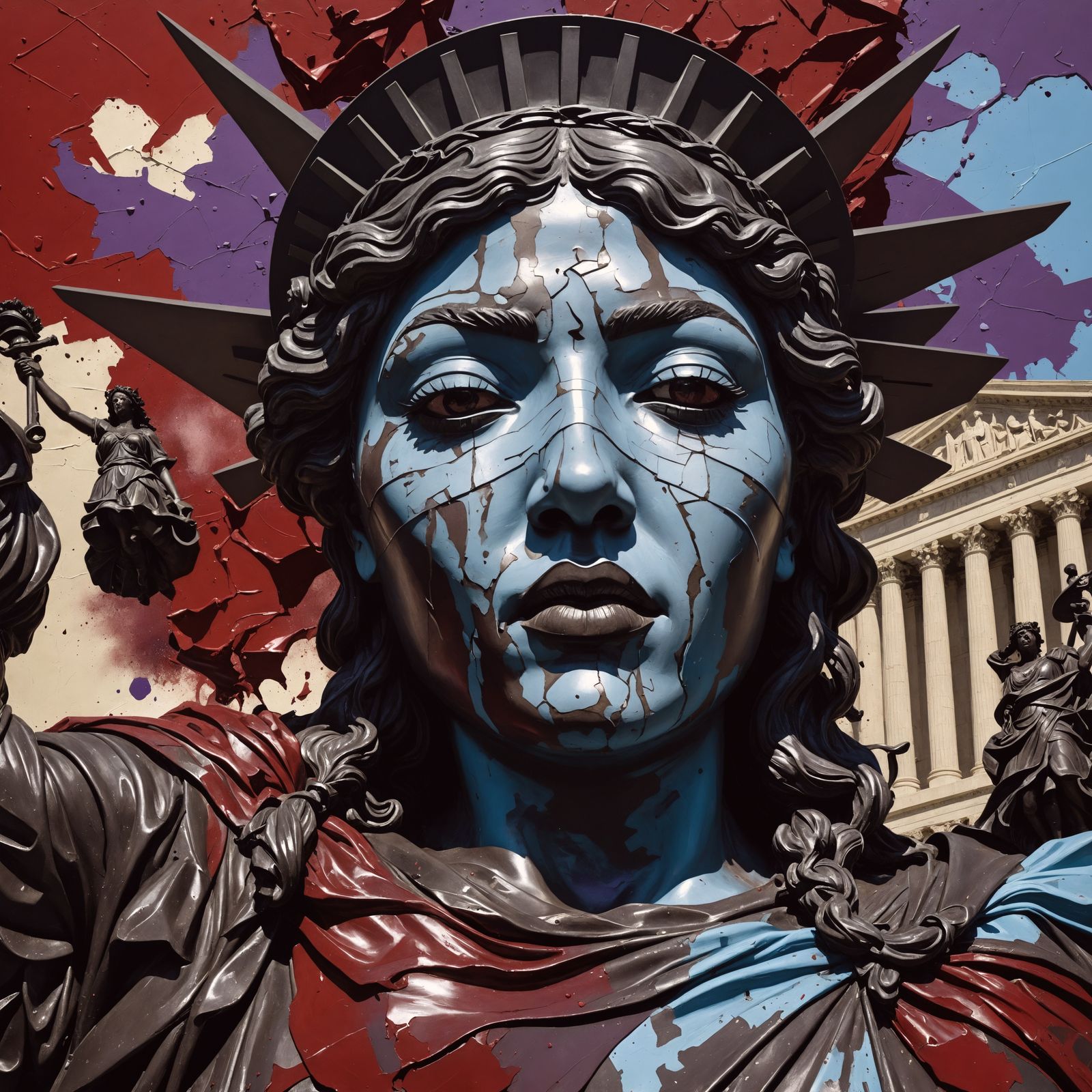 Abstract Politics Exposing Systemic Hypocrisy