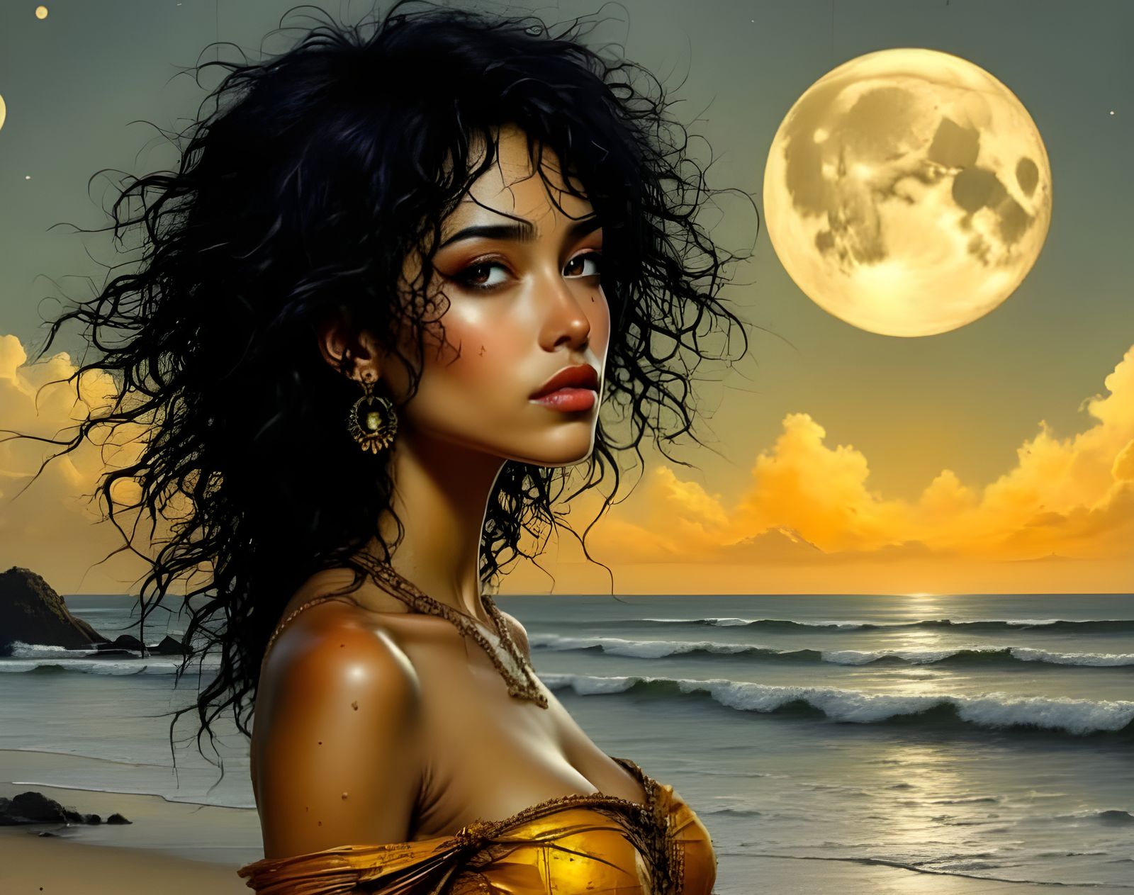 She looks at you askance