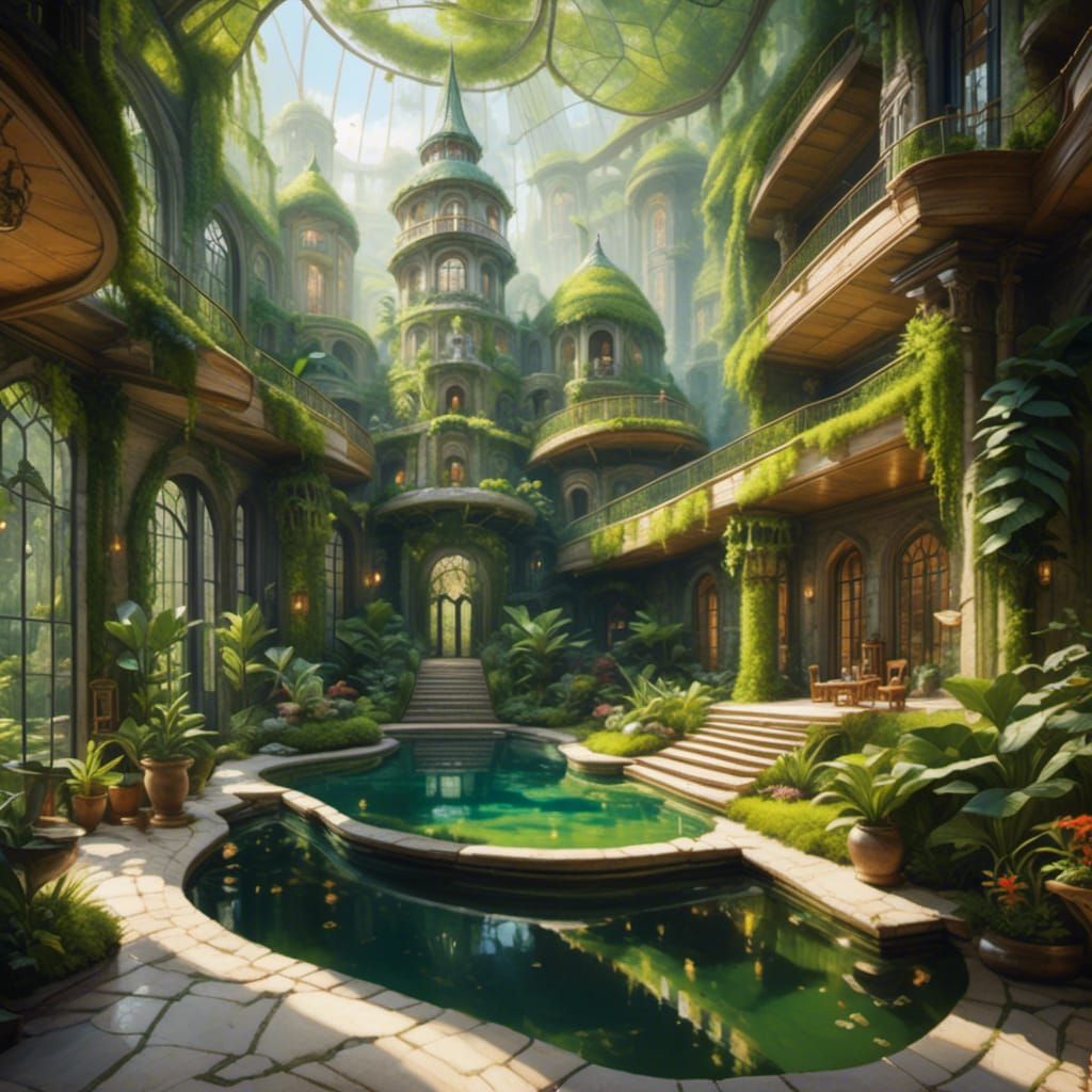 Man in a Green Castle