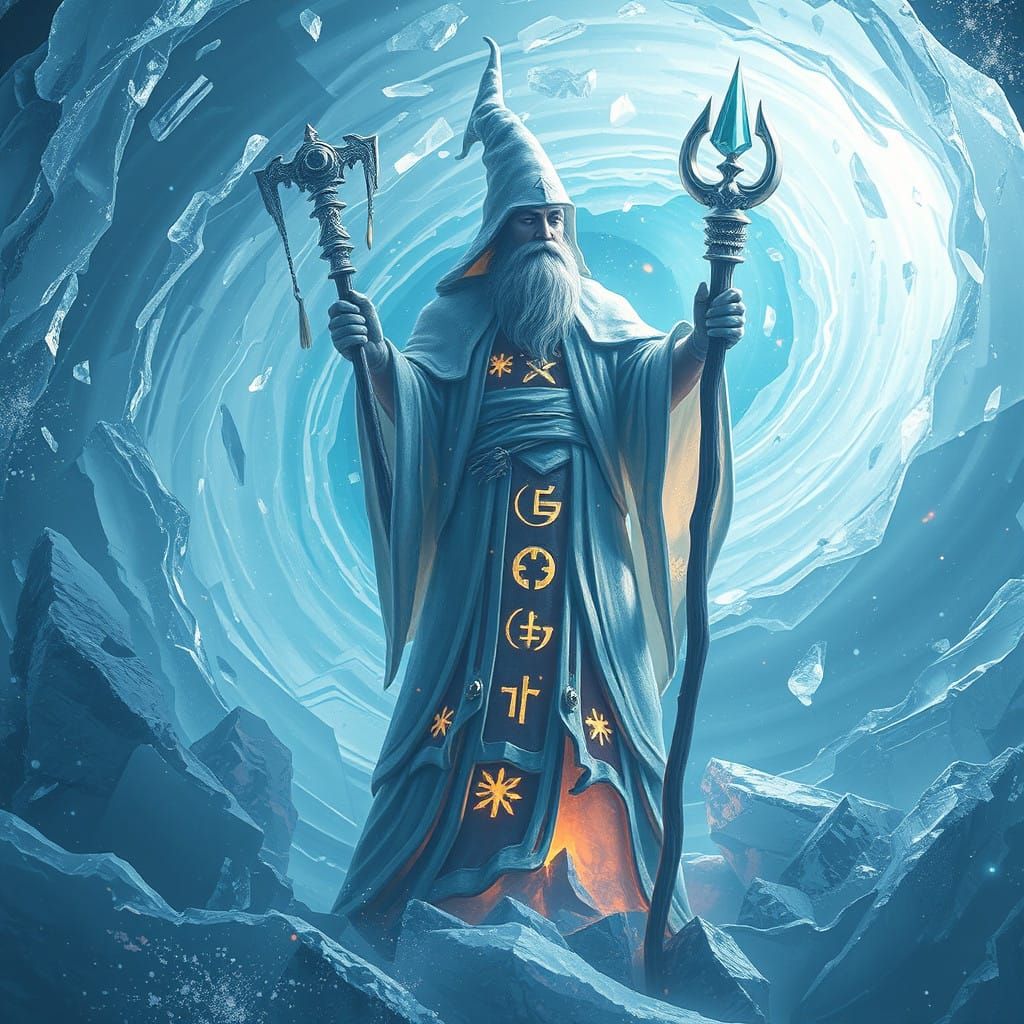 Magnificent Ice wizard