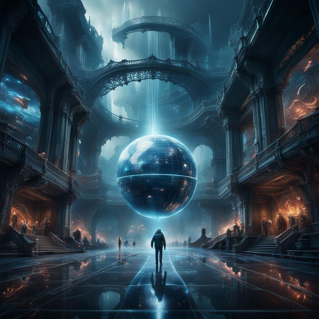 Epic Neutron Dance: Digital Matte Painting