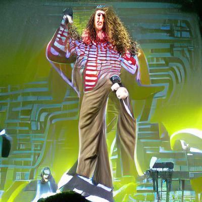 AI Image of Weird Al Yankovic