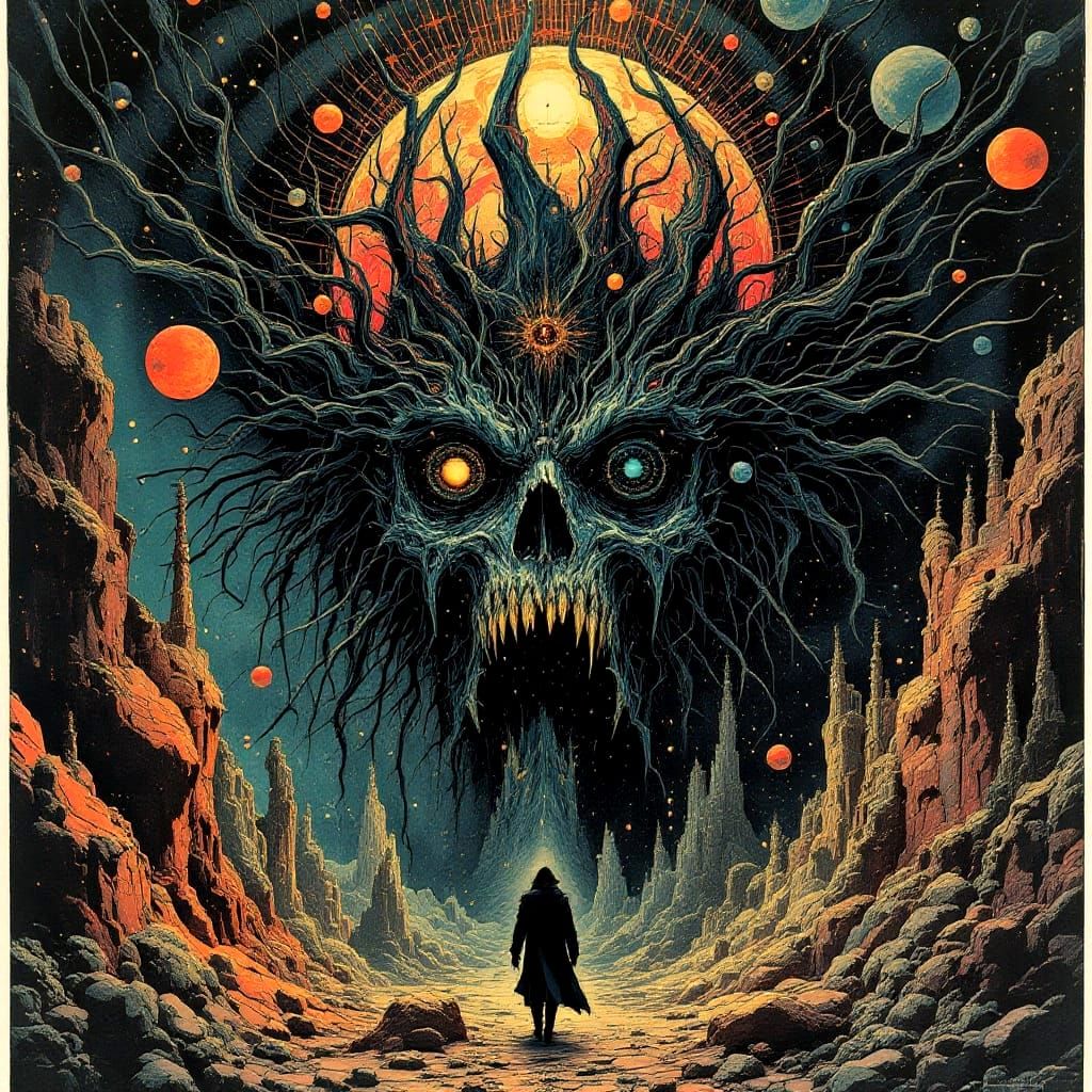 Transcendantal Baroque Retrofuturist Cosmic Apocalypse