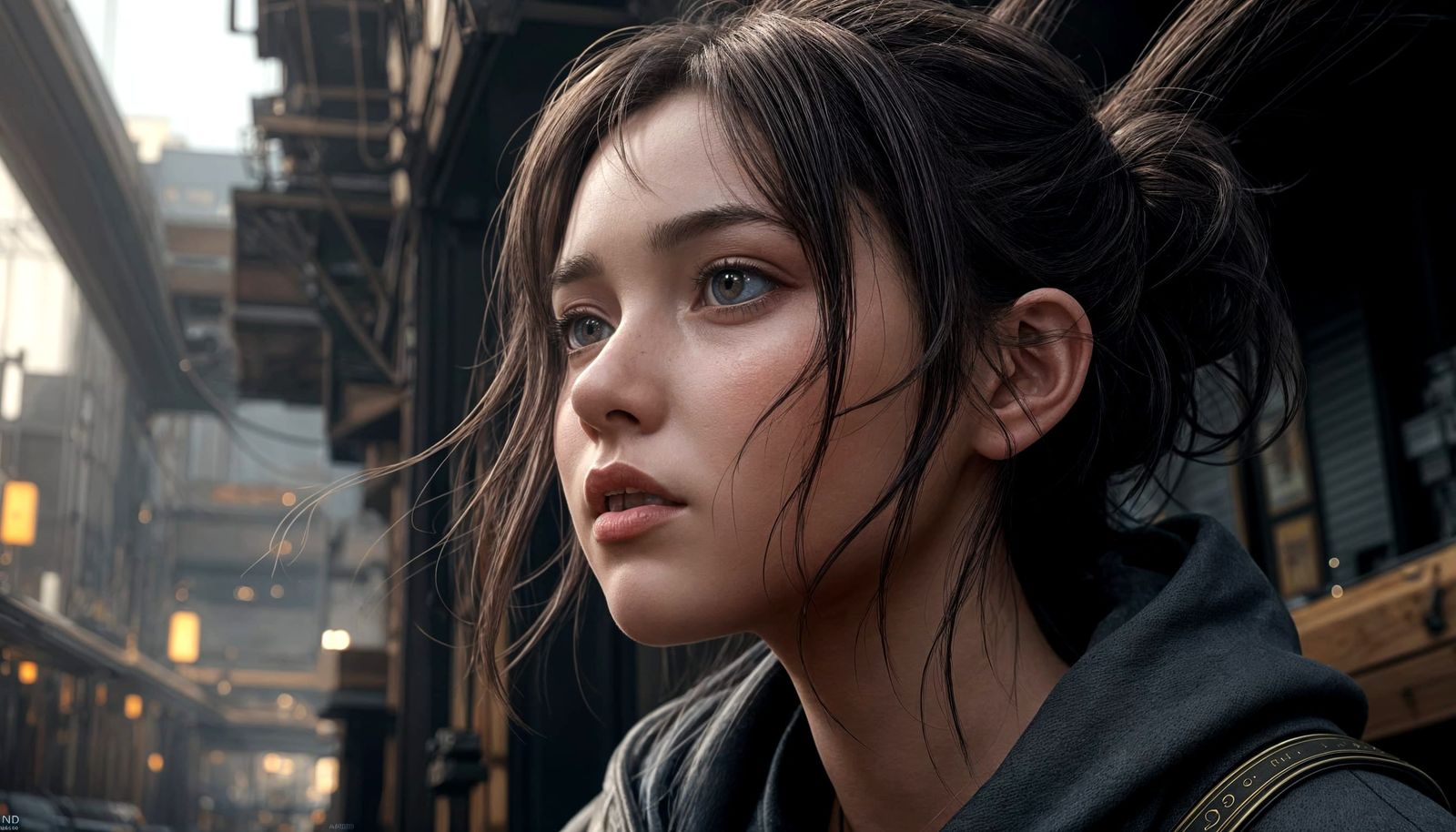 Angel of SSRi in 3D Anime Art Style