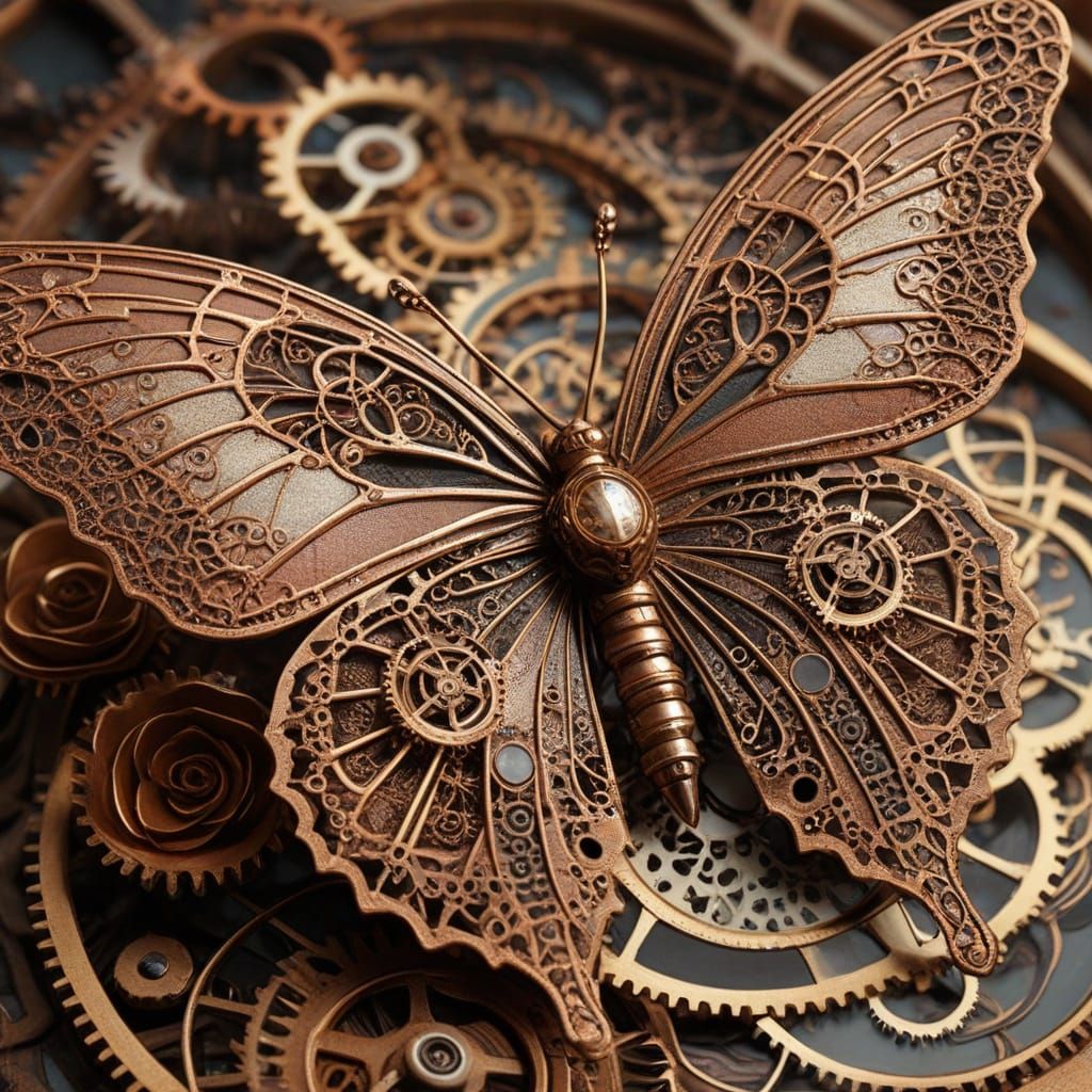 Steampunk Butterfly