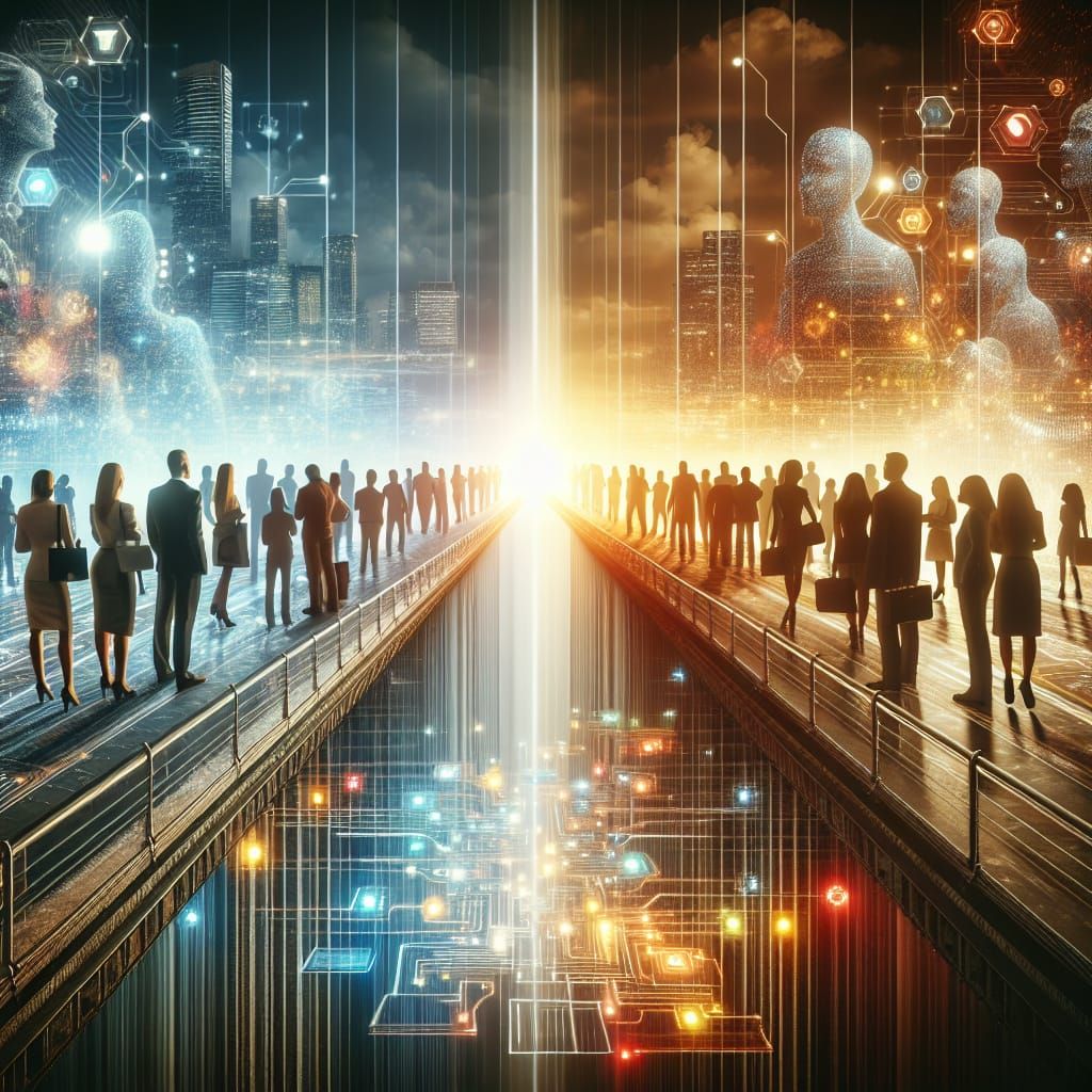 Bridge of Light to Tech Future: Doubt vs. Digital Skills