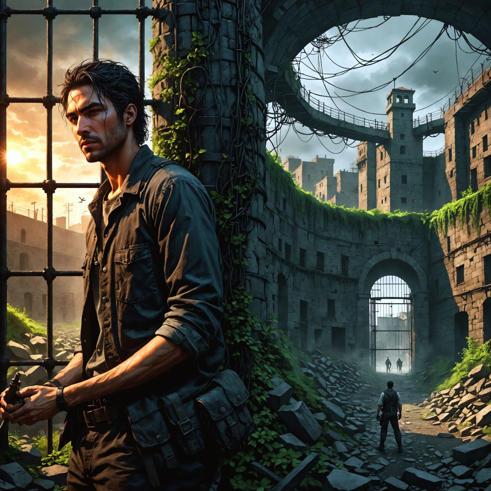 Inside Incarceron: A World of Contrasts