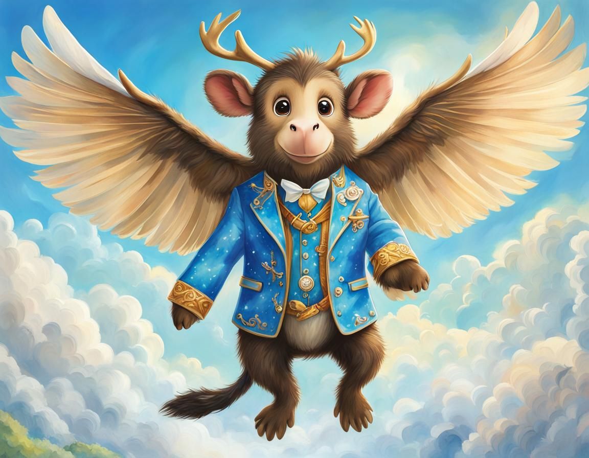 Winged Moose Monkey