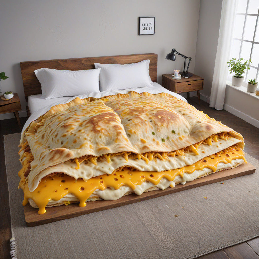 Cheesy Dreamscape in Quesadilla Bed