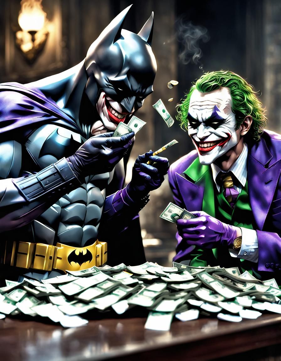 Batman and the Joker; The Unstoppable Force