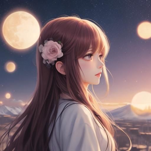 Anime Girl Illustration: Hope and Inspiration