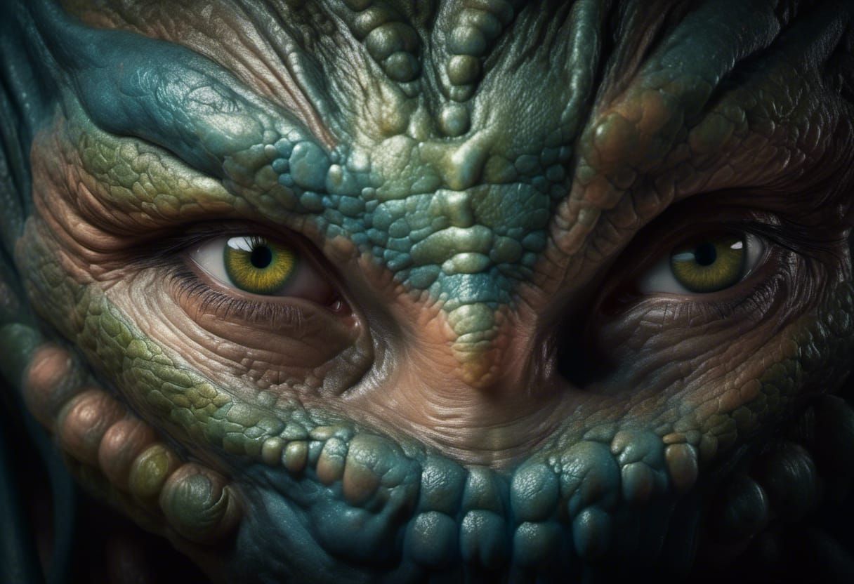 Aliens Party: 20th Century Art Meets Hyperrealism