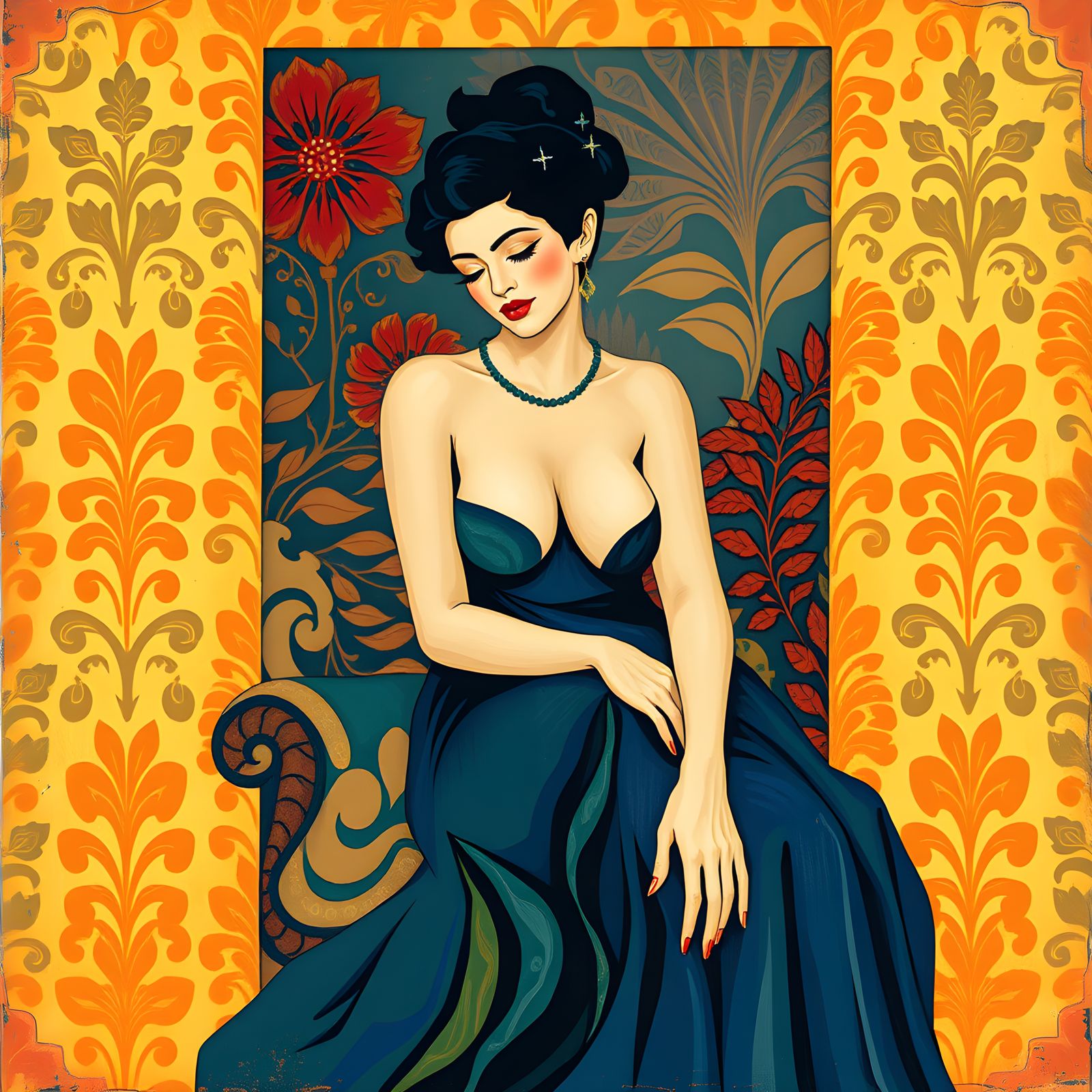 Matisse Inspired AI Art