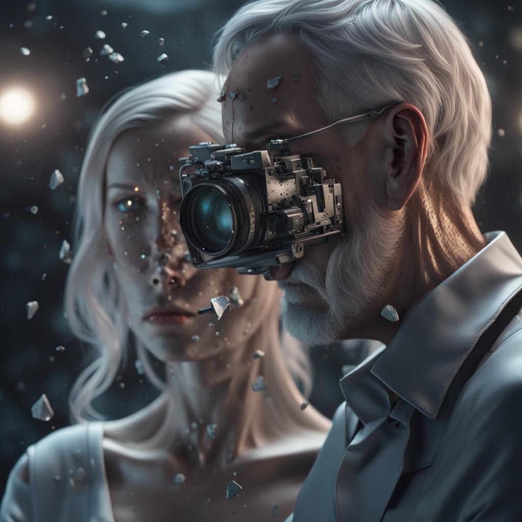 Futuristic Portrait: Mortality and Cosmic Cameras