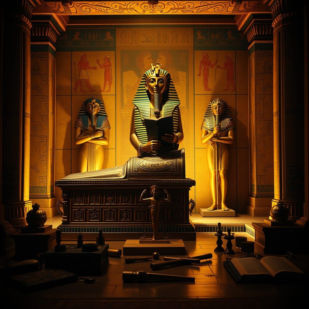 Super realistic image of ancient Egypt