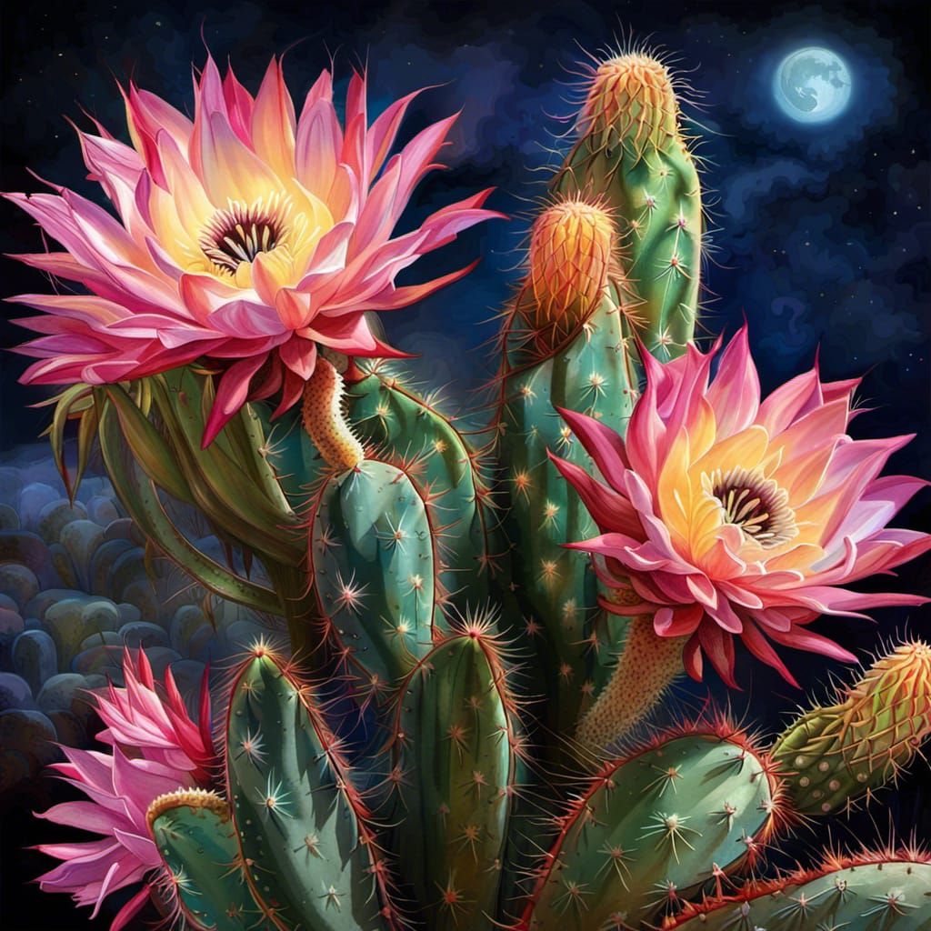 Night Blooming Cactus