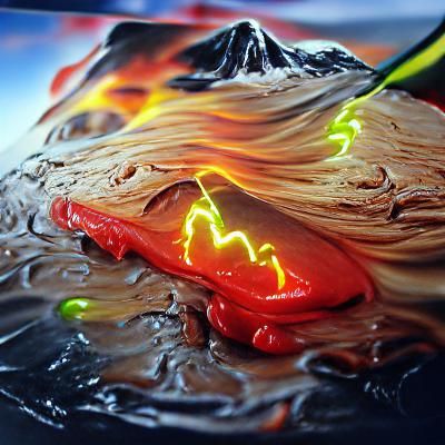 Volcanic Lightning Storm: A Powerful Eruption