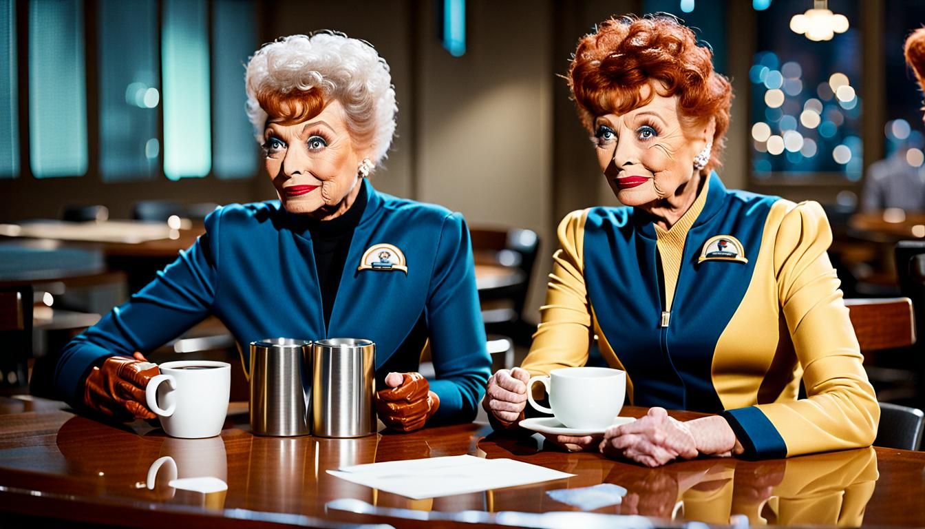 Lucille Ball and Lucille Ball Star Trek Connection