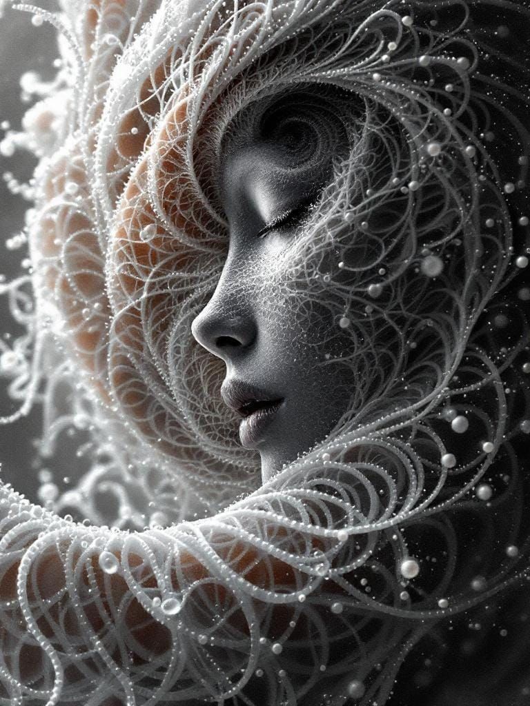 Automatron Audrey's Wirish Whirlington Hair Mirrored in Crazy Lace Agate Whirlingtons & Gray's