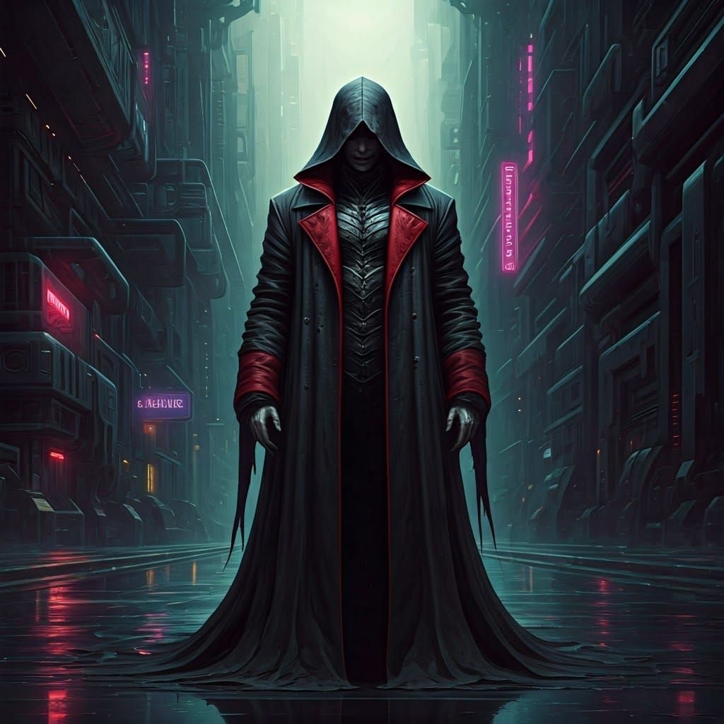 Futuristic vampire