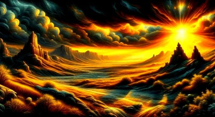 Jesus Christ in Mosaic Chalk Art with Flowers