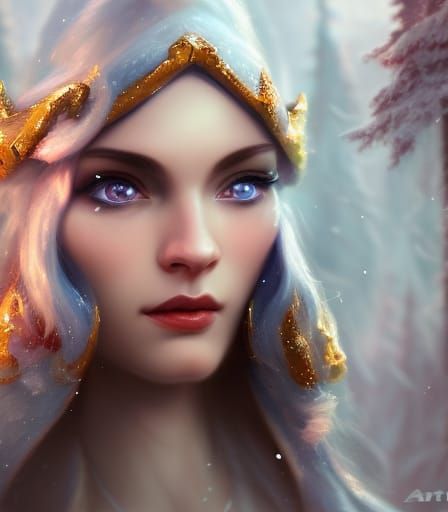 Festive Christmas Elves with Winter Magic