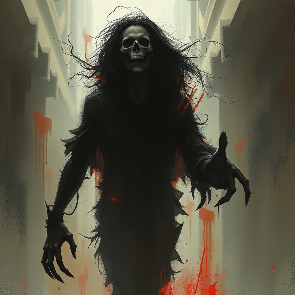 Sinister Image in Greg Rutkowski Style