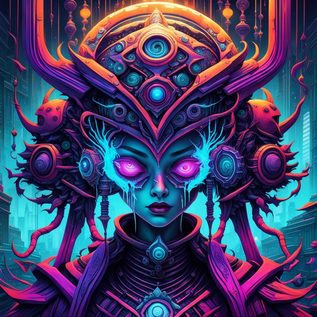 Mysterious Cyber Girl