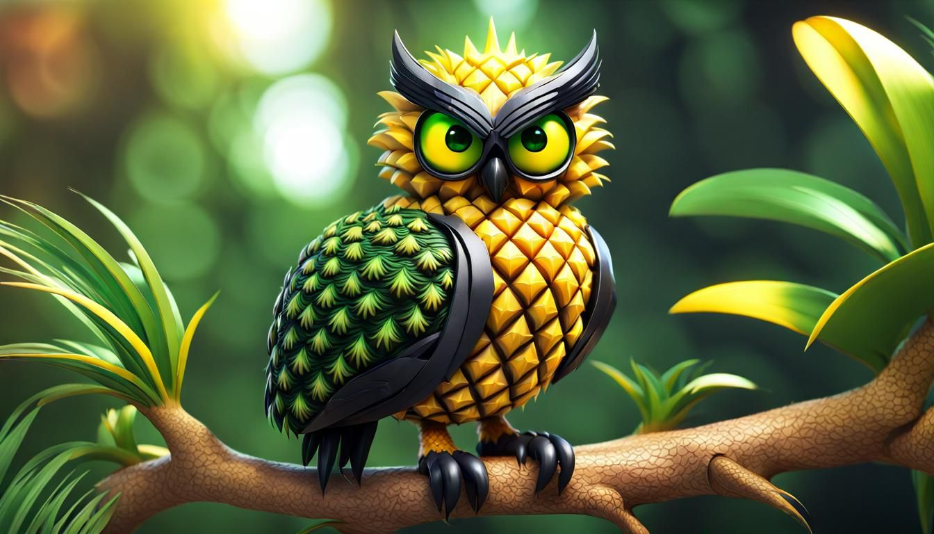Pineapple-Owl Hybrid
