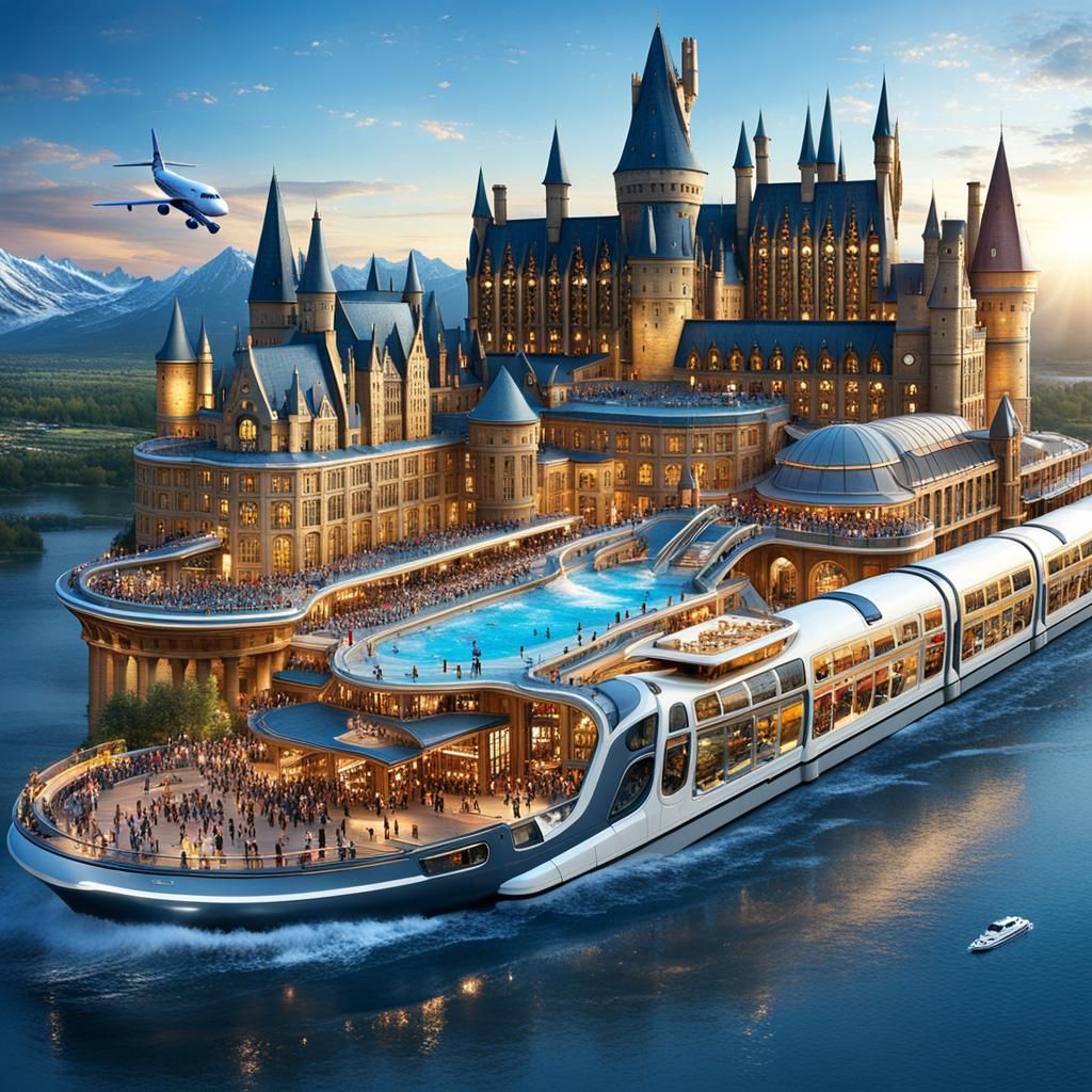 Hogwarts Cruise Train with Airport, Professional Photography