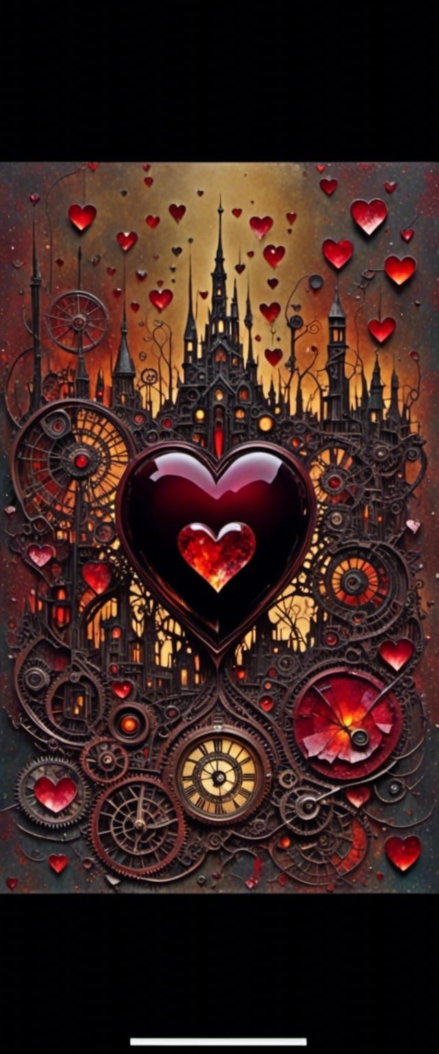 Abstract Colorful Art Inspired by Janco and Klee