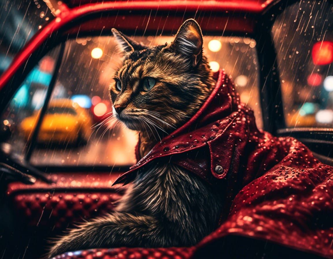 "And me, I'm flying in my taxi ..."