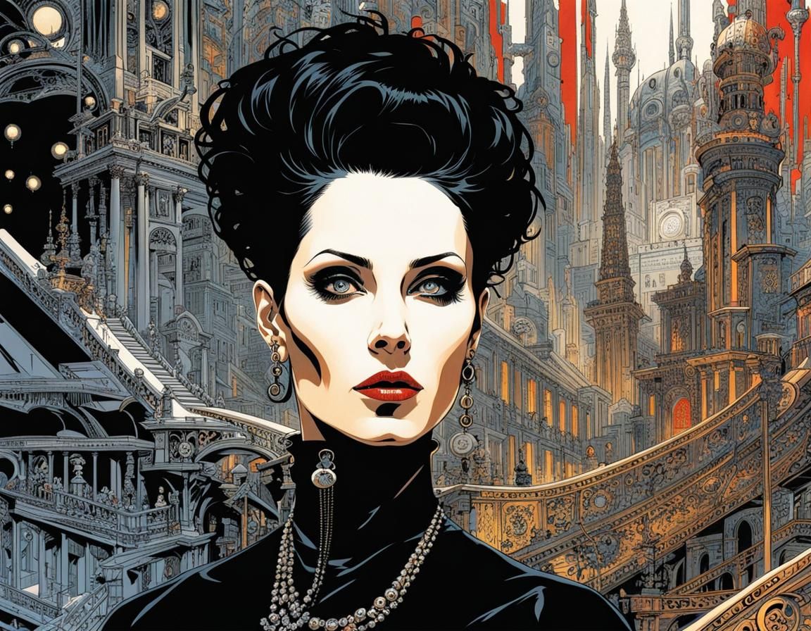 Lisbeth Salander in another world