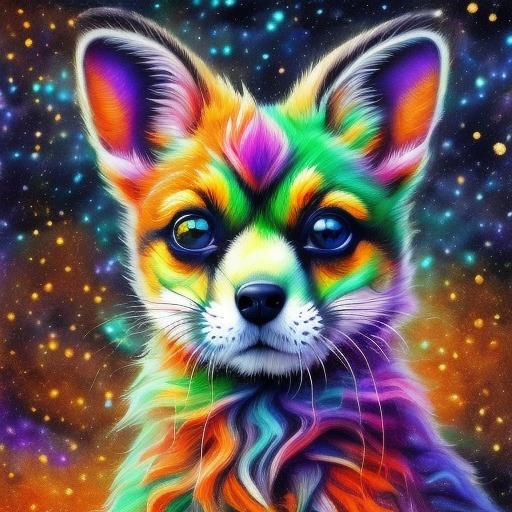 Autumnal Chihuahua Halloween Celebration in Watercolor