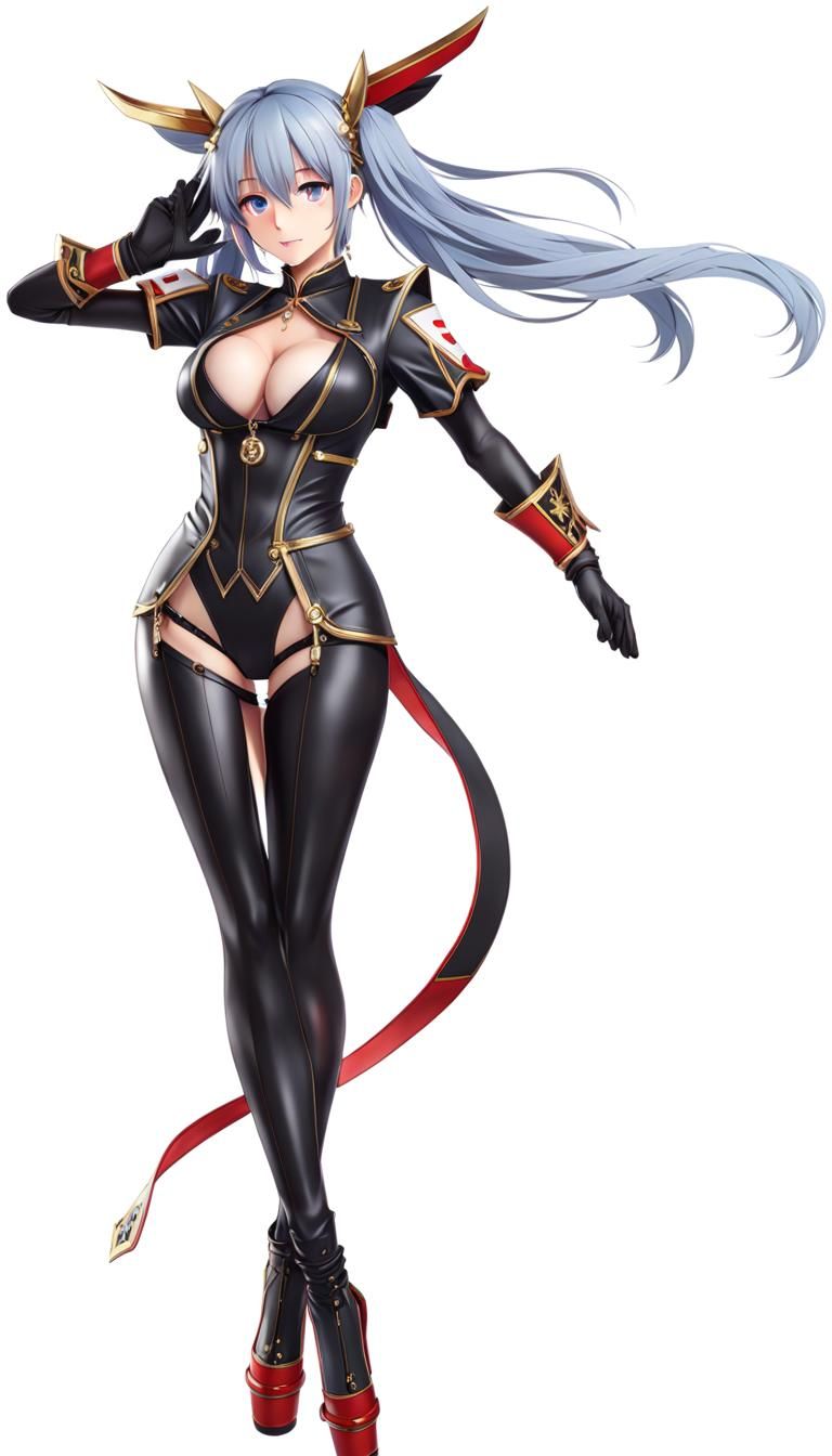 Azur Lane Regensburg: Full Body Photorealistic Rendering