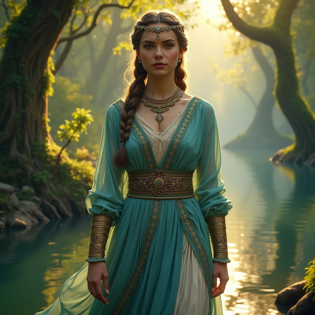 Goddess Souconna of the Saône River