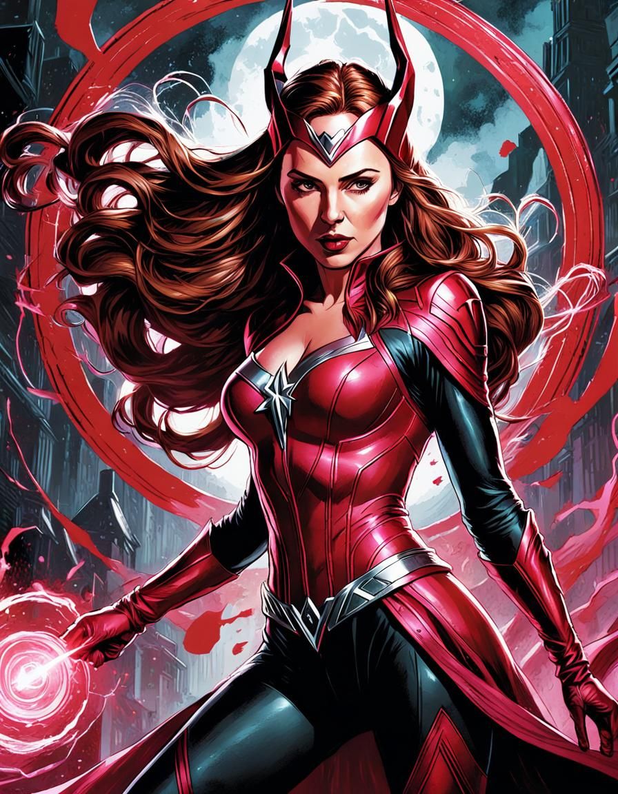 Wanda Maximoff, the Scarlet Witch