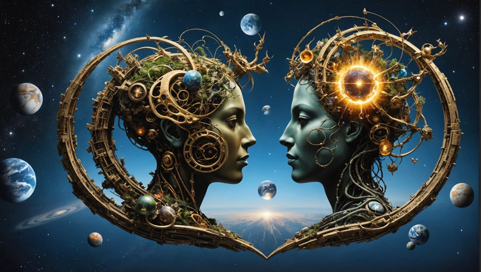 Pandora's Dichotomy: A Symbolic Man-Universe Duality