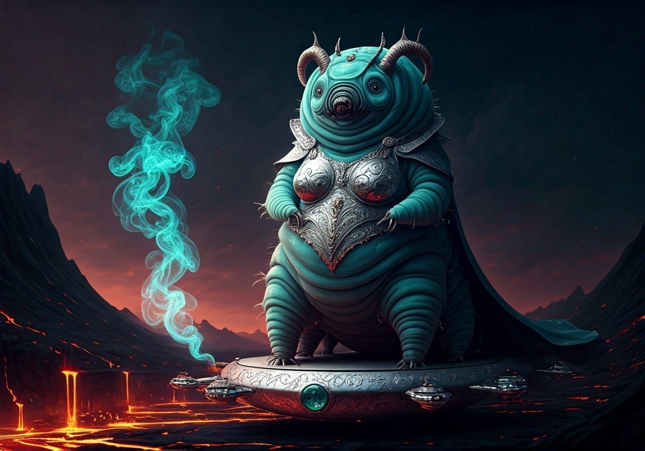Tardigrade Sorceress on a Drone