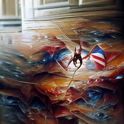 Spider-Man Oil Painting in Classical Realism Style