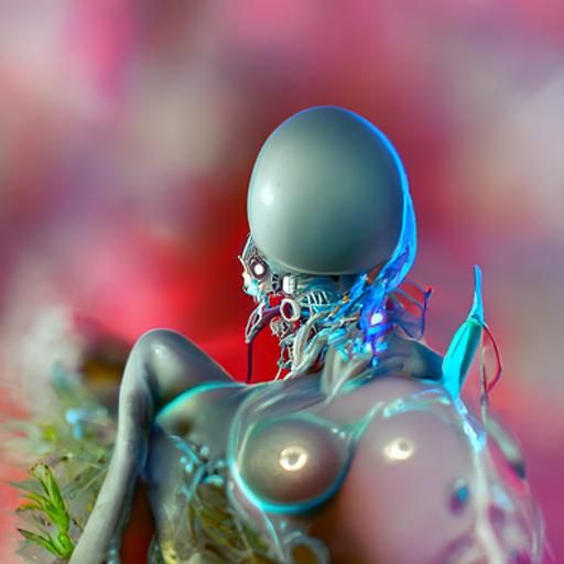 Expanse Spaceship in Steampunk Style, Digital Illustration