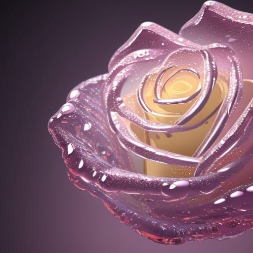 Glass Rose
