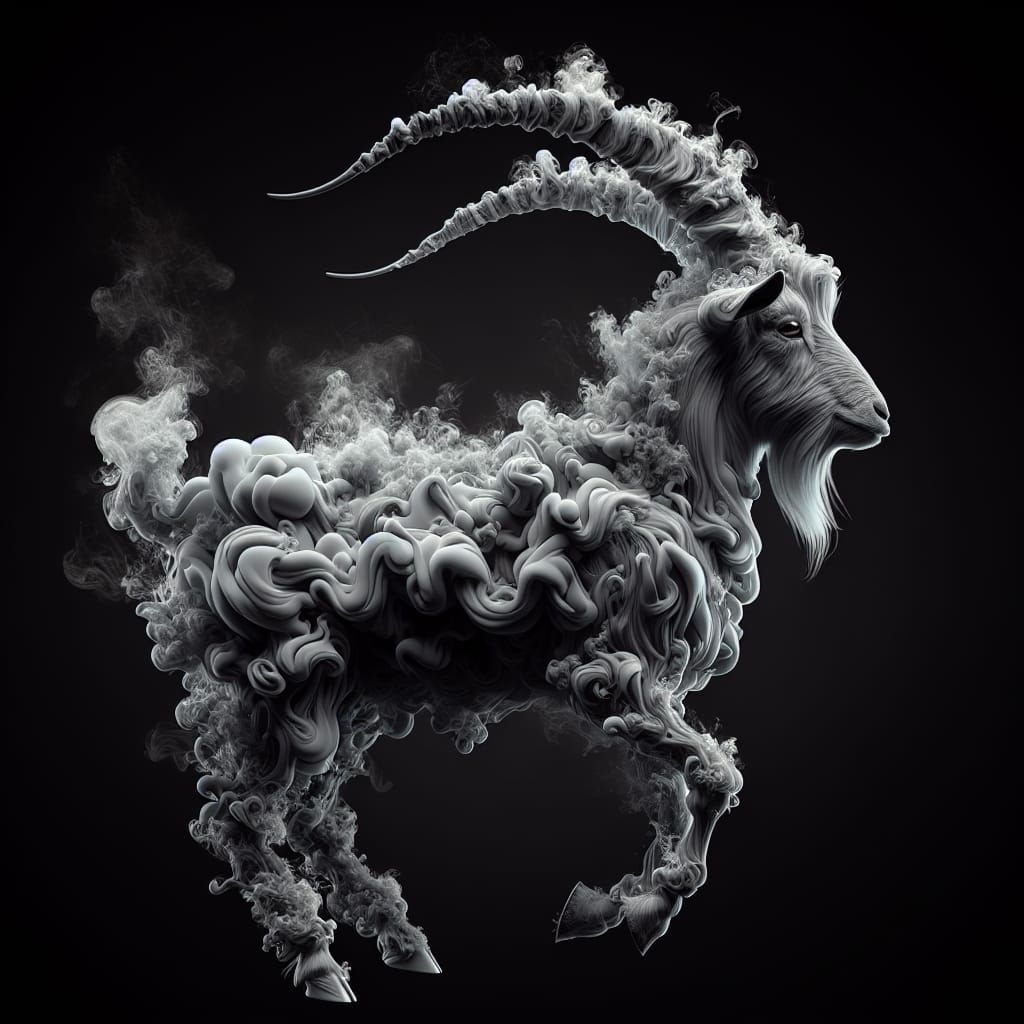 Smoke Goat: Epic 3D Game Art