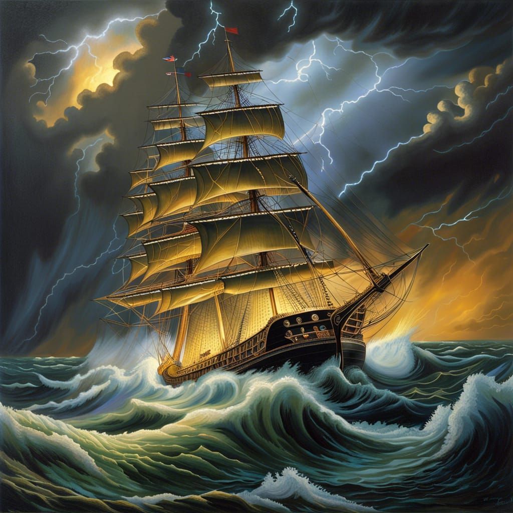 Storm at Sea