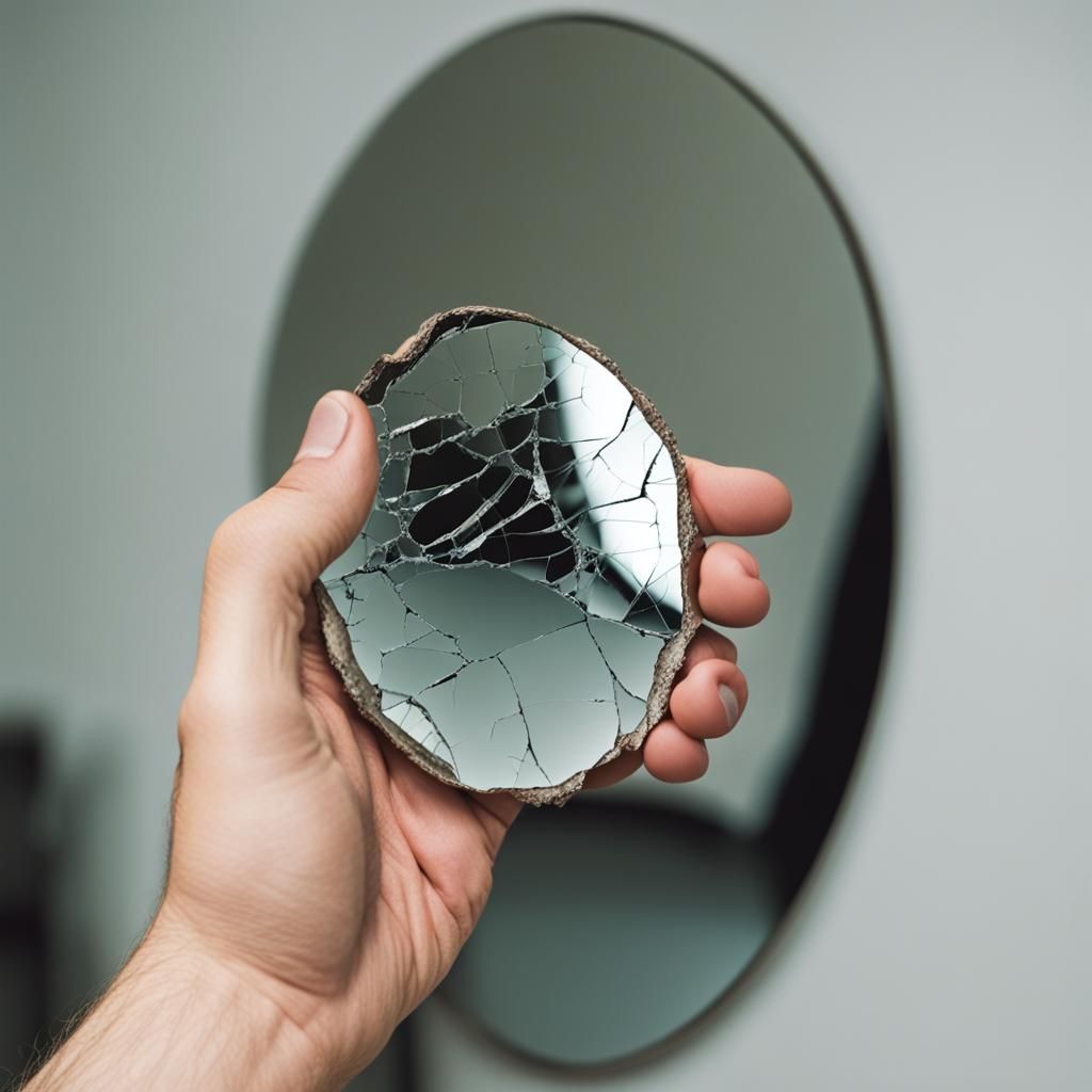 Broken mirror