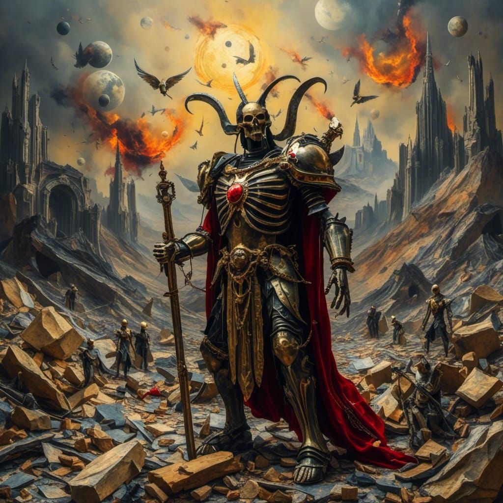 Heavy Metal Surreal Image