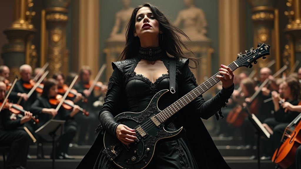 Surreal Black Metal Meets Classical Music on Stage